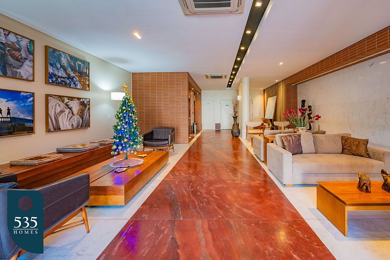 Bedsitter with Sea View, 300m from Farol da Barra