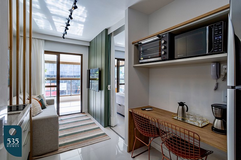 Apartamento aconchegante no coração de Ondina