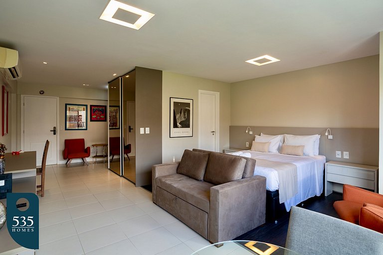 Comfort inside Ondina 350m from the beach