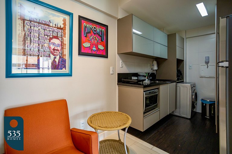 Comfort inside Ondina 350m from the beach