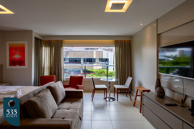 Comfort inside Ondina 350m from the beach