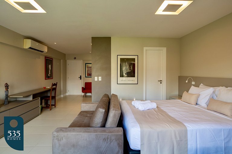 Comfort inside Ondina 350m from the beach