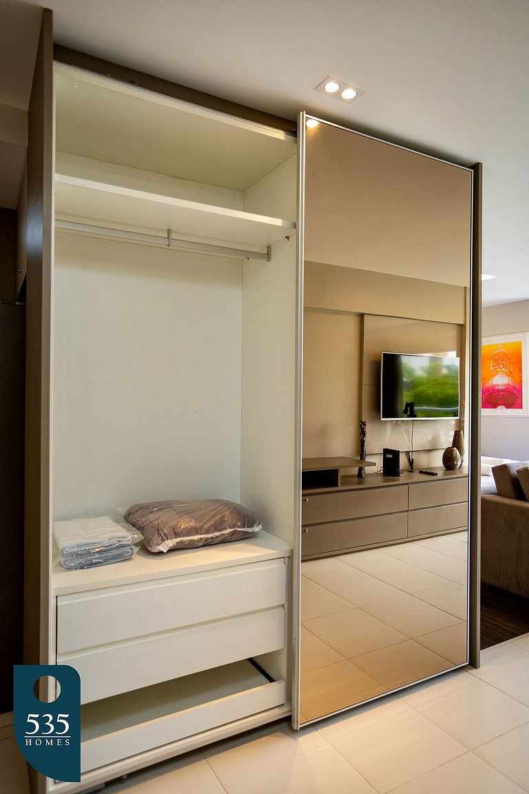 Comfort inside Ondina 350m from the beach