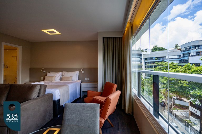 Comfort inside Ondina 350m from the beach