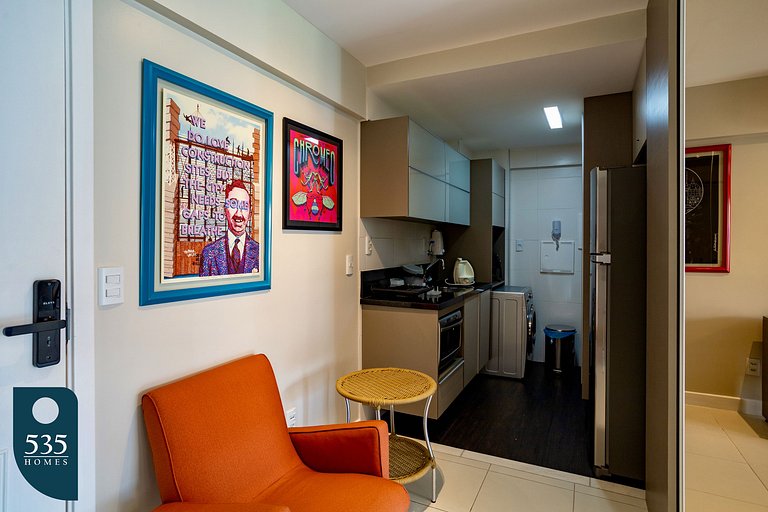Comfort inside Ondina 350m from the beach