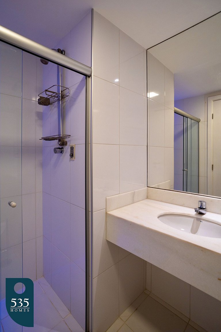 Comfort inside Ondina 350m from the beach