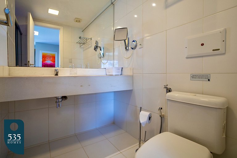 Comfort inside Ondina 350m from the beach
