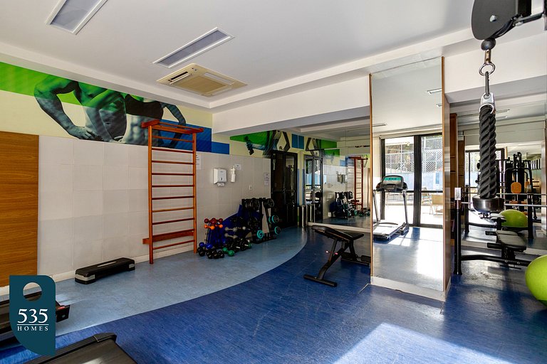 Comfort inside Ondina 350m from the beach