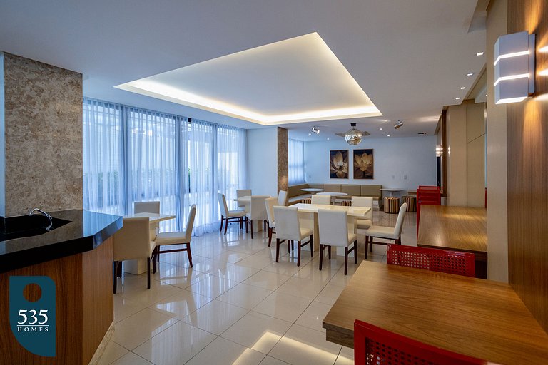Comfort inside Ondina 350m from the beach
