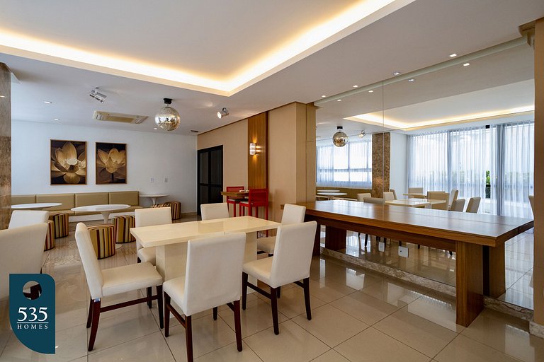 Comfort inside Ondina 350m from the beach