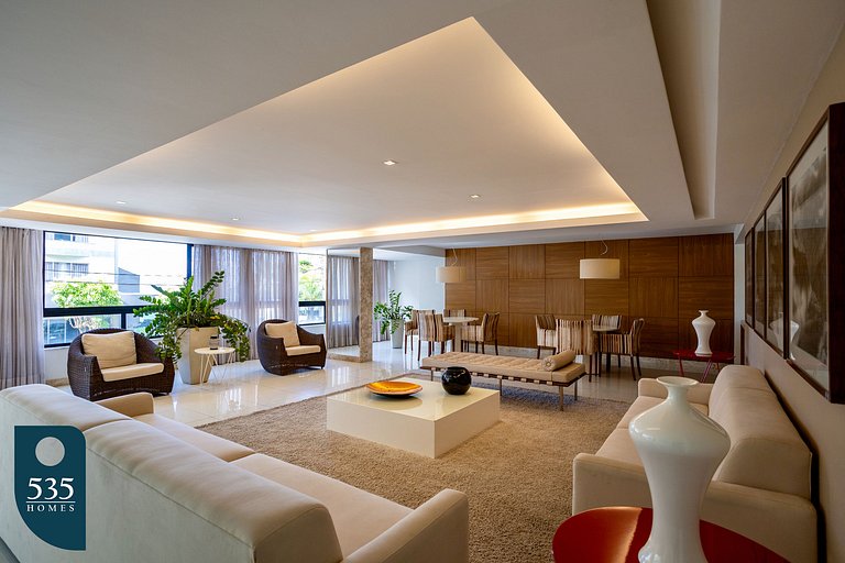 Comfort inside Ondina 350m from the beach