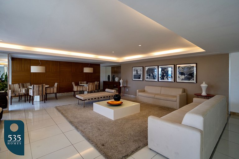 Comfort inside Ondina 350m from the beach