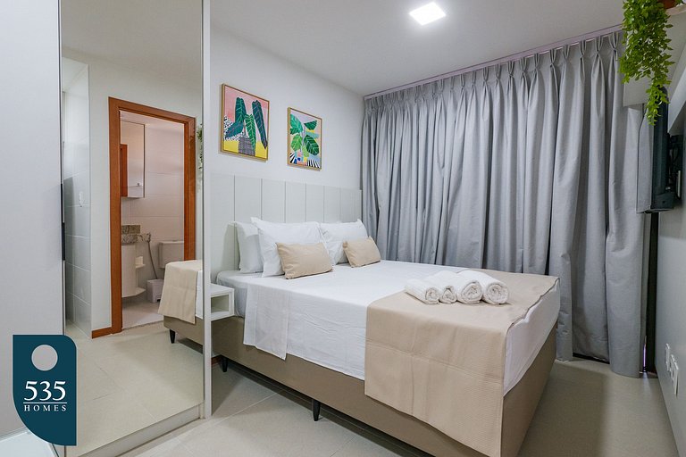 Apartamento charmoso no Caminho das Árvores