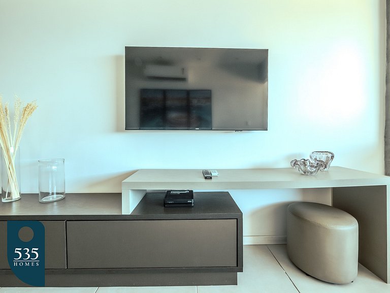 Apartamento super equipado perto da praia da Barra