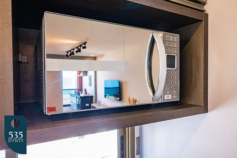 Apartamento super equipado perto da praia da Barra