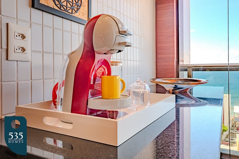 Apartamento super equipado perto da praia da Barra