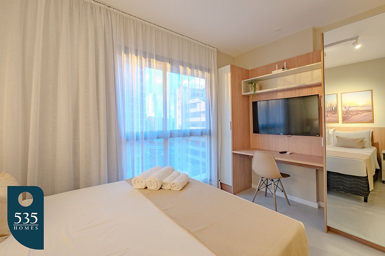 Modern studio in the heart of Caminho das Árvores