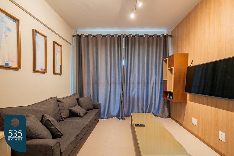 Apartment in a modern condominium in Itaigara