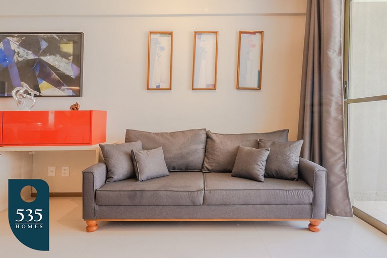 Apartment in a modern condominium in Itaigara