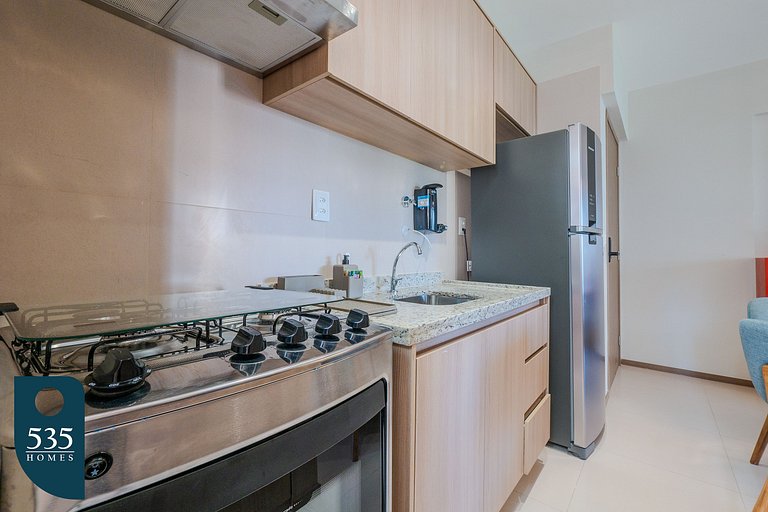 Apartment in a modern condominium in Itaigara