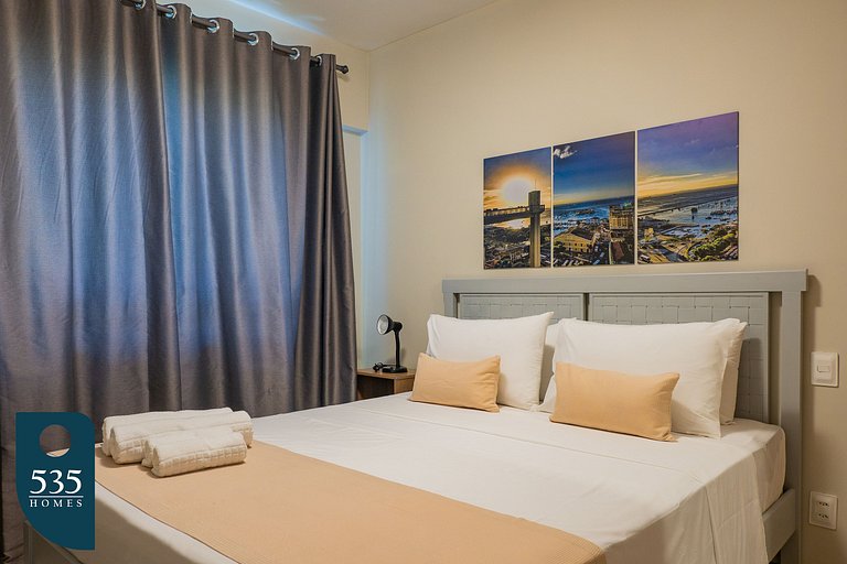 Apartment in a modern condominium in Itaigara