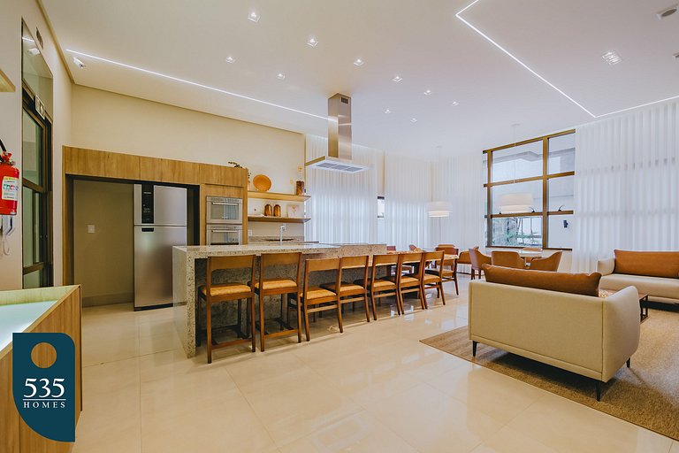 Apartamento em condomínio moderno no Itaigara
