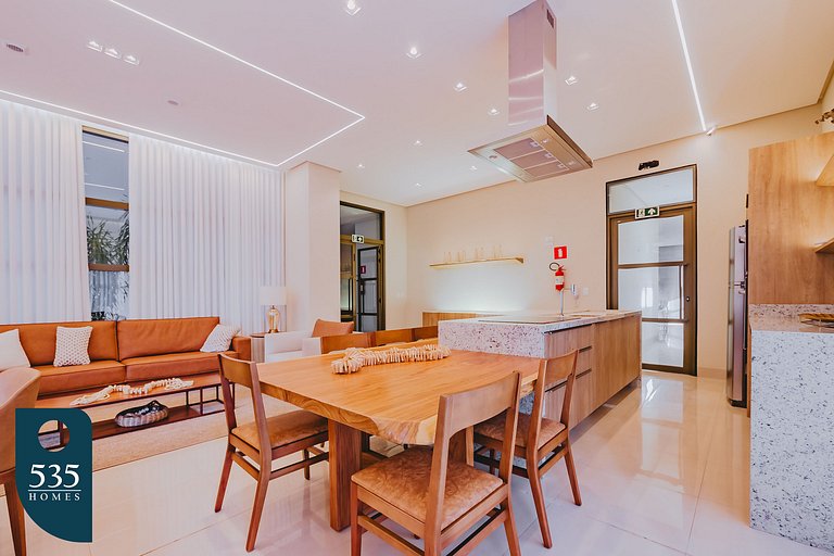 Apartamento em condomínio moderno no Itaigara