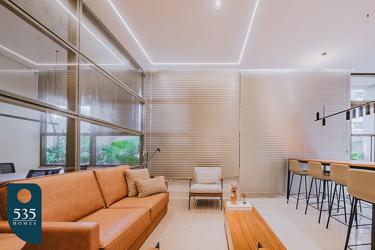 Apartment in a modern condominium in Itaigara