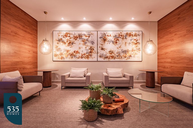 Apartment in a modern condominium in Itaigara