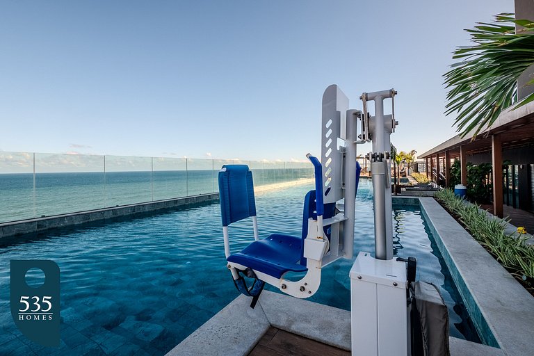 Modern Stay in a Seafront Condominium