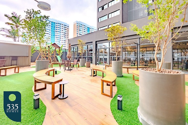 Modern Stay in a Seafront Condominium