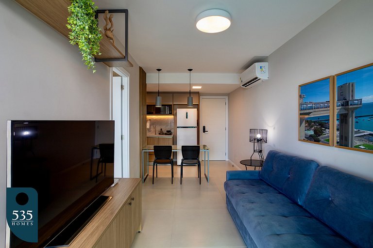 Apartamento na Barra a 200m do Farol