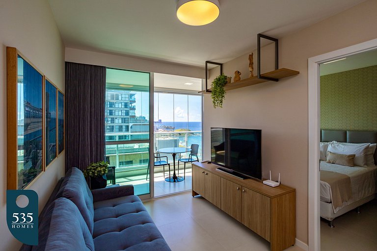 Apartamento na Barra a 200m do Farol