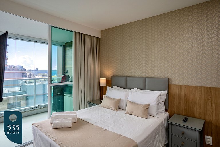 Apartment in Barra 200m from Farol da Barra