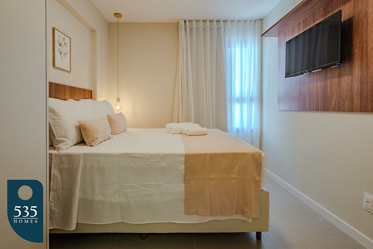 Bedsitter in Barra 550m from Shopping Barra