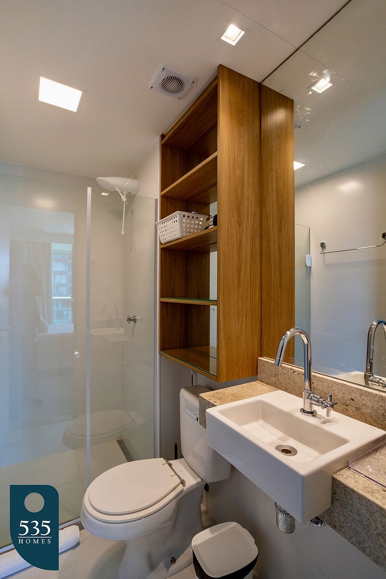 Apartment in Barra 200m from Farol da Barra