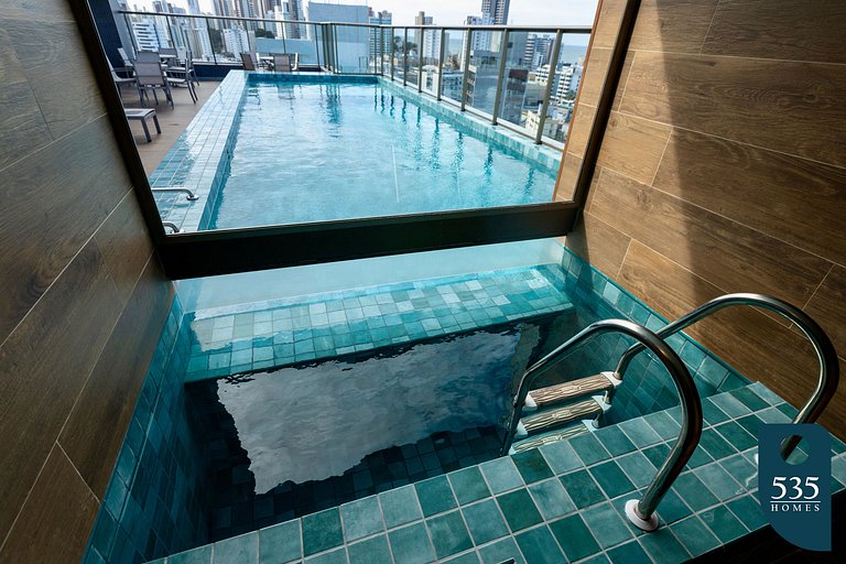 Condo with Pool and Sauna in the Heart of Barra