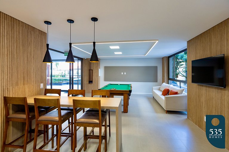 Condo with Pool and Sauna in the Heart of Barra