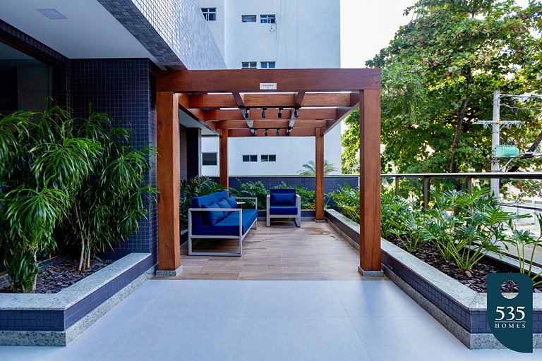 Condomínio com Piscina e Sauna no Coração da Barra