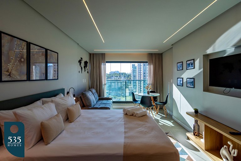 Studio Moderno Próximo ao Mar de Salvador