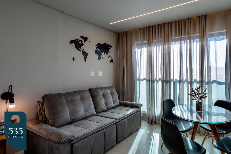 Studio Moderno Próximo ao Mar de Salvador