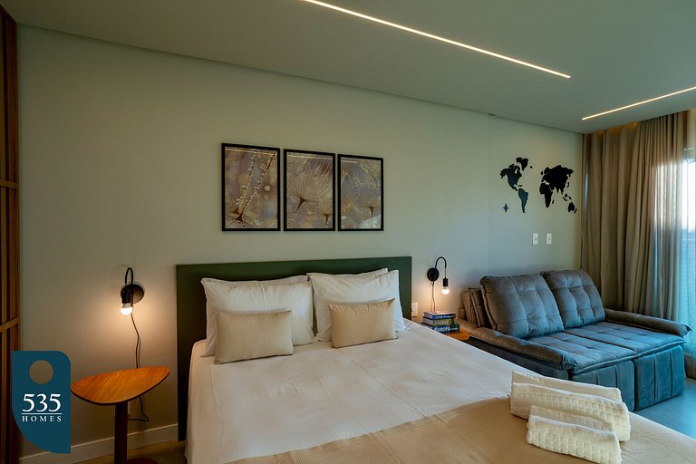 Modern Studio Near the Sea in Salvador