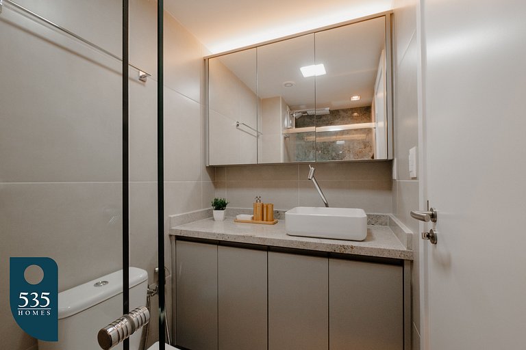 Comfortable Studio with Ocean View in Armação