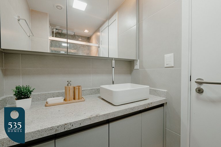 Comfortable Studio with Ocean View in Armação