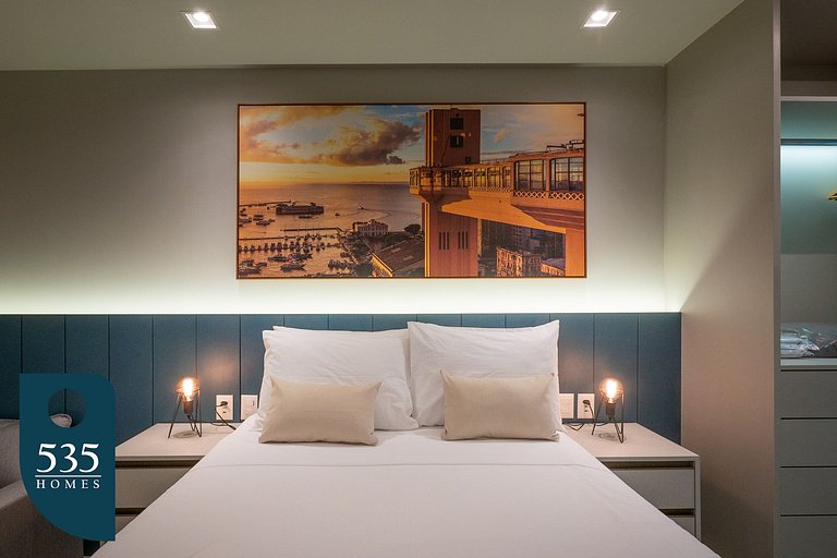 Comfortable Studio with Ocean View in Armação