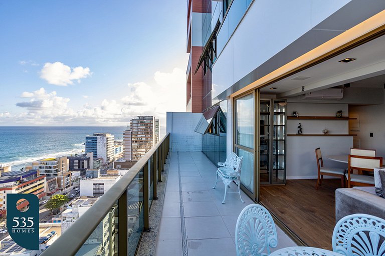Fully Equipped 2 Bedroom with Ocean View in Barra