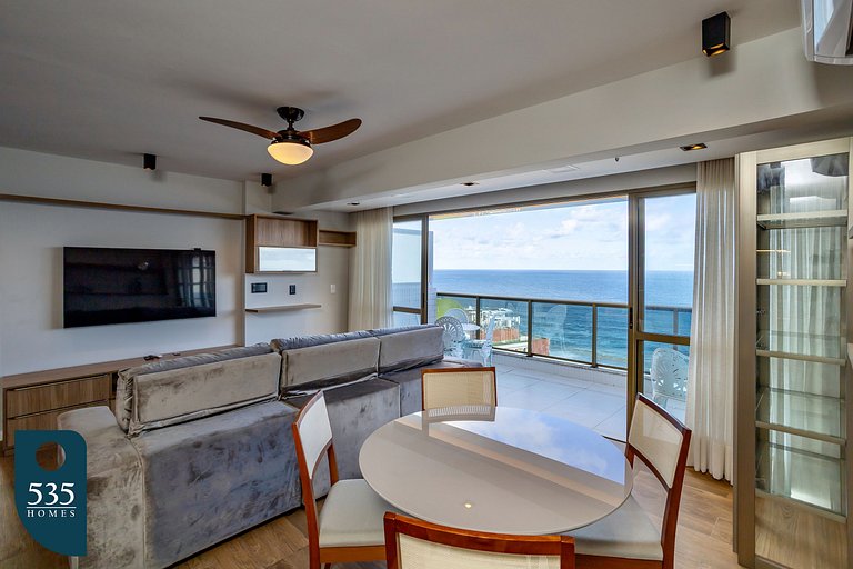 Fully Equipped 2 Bedroom with Ocean View in Barra