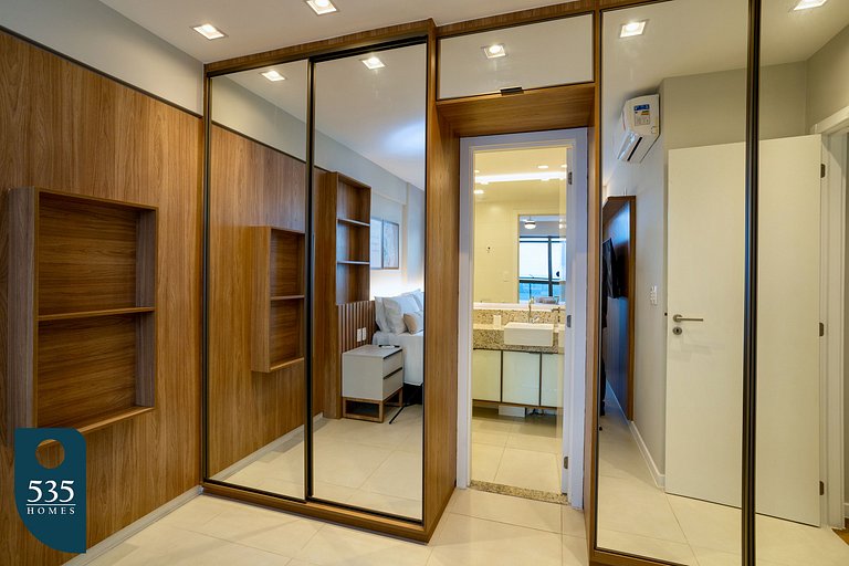 Fully Equipped 2 Bedroom with Ocean View in Barra