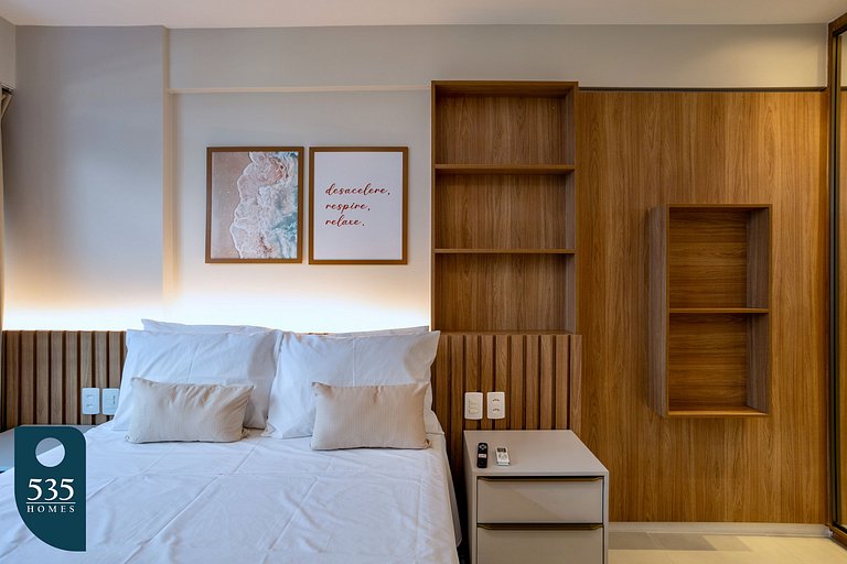 Fully Equipped 2 Bedroom with Ocean View in Barra