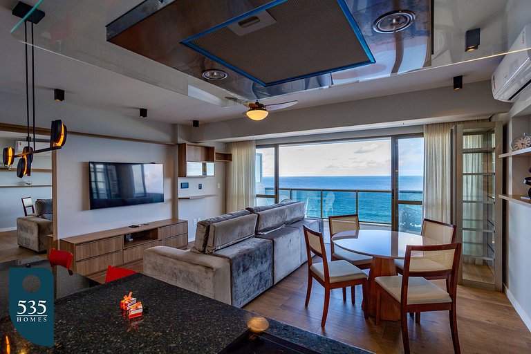 Fully Equipped 2 Bedroom with Ocean View in Barra